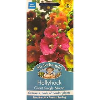 UK/FO-HOLLYHOCK Giant Single Mixed